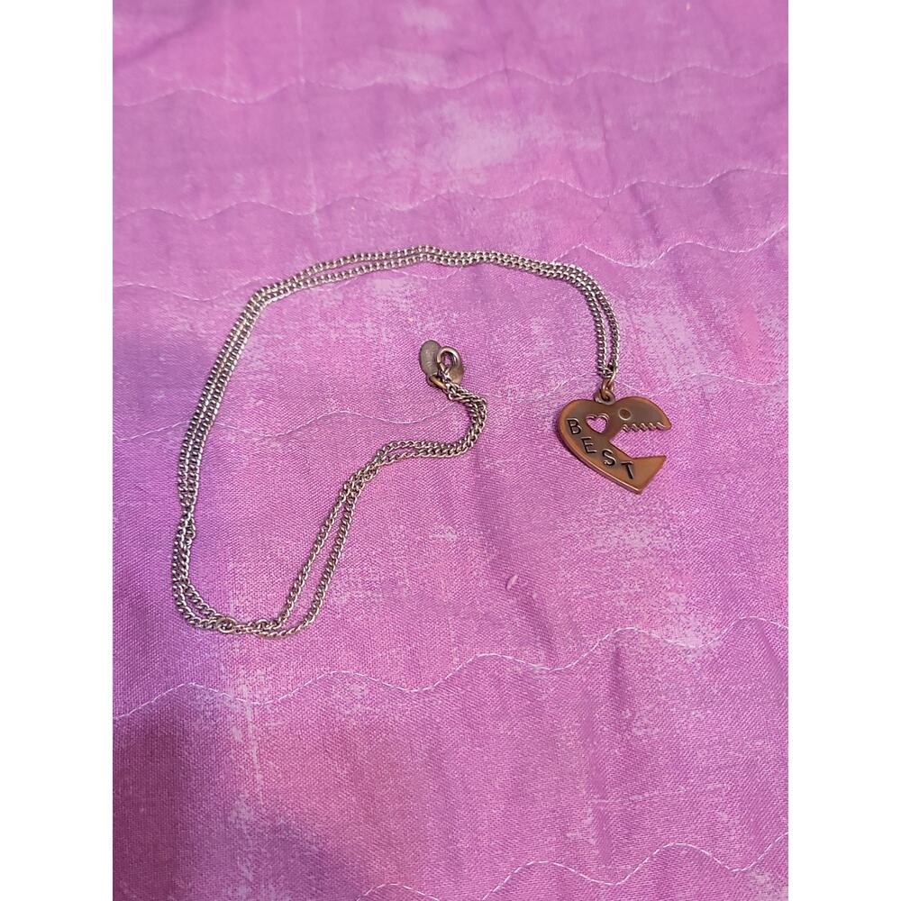 Vintage Narnia Disney "Best" Necklace Only 1 Part